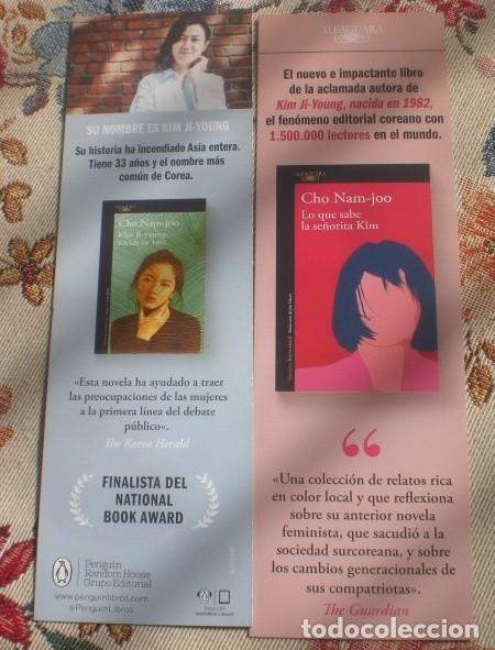 Coleccionismo Marcap&aacute;ginas: marcap&aacute;ginas coreana Cho Nam Joo, editorial Penguin Random House