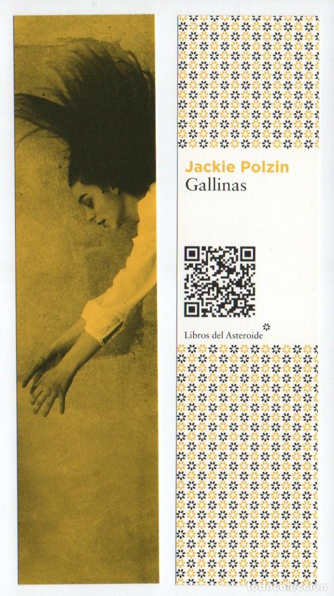 Collectables Bookmark: MARCAPAGINAS, GALLINAS. JACKIE POLZIN. LIBROS DEL ASTEROIDE.