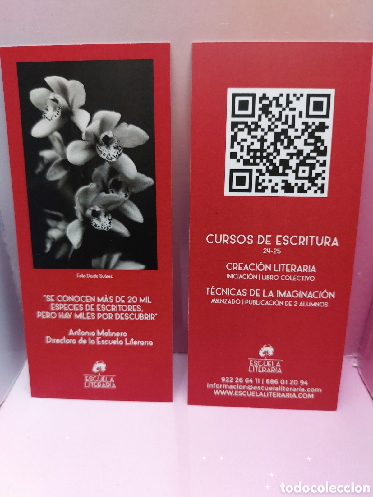 Collectables Bookmark: Marcap&aacute;ginas Escurla Literaria