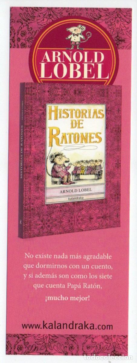 Collectables Bookmark: MARCAPAGINAS. HISTORIAS DE RATONES. ARNOLD LOBEL. KALANDRAKA