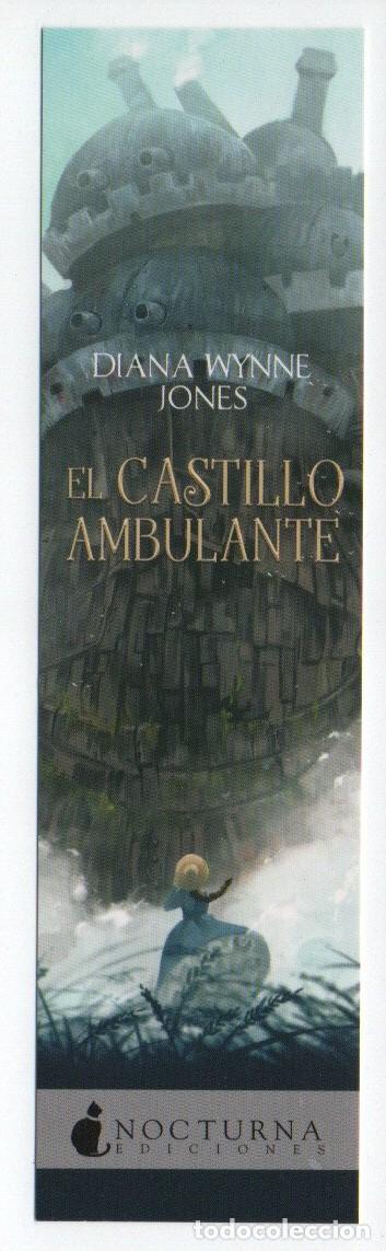 Collectables Bookmark: MARCAPAGINAS. EL CASTILLO AMBULANTE. DIANA WYNNE JONES. NOTURNA EDICIONES.