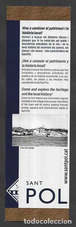 Coleccionismo Marcap&aacute;ginas: Marcapaginas. Punt de Llibre. Sant Pol de Mar
