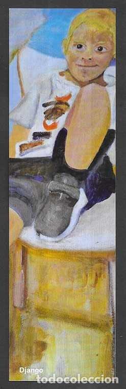 Coleccionismo Marcap&aacute;ginas: Marcapaginas. Punt de Llibre.Pintures. Django. Camila Monasterio & Lloren&ccedil; Pubill 2024