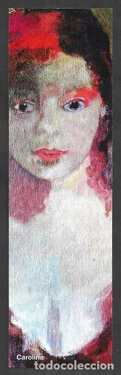 Coleccionismo Marcap&aacute;ginas: Marcapaginas. Punt de Llibre.Pintures. Carolina. Camila Monasterio & Lloren&ccedil; Pubill 2024