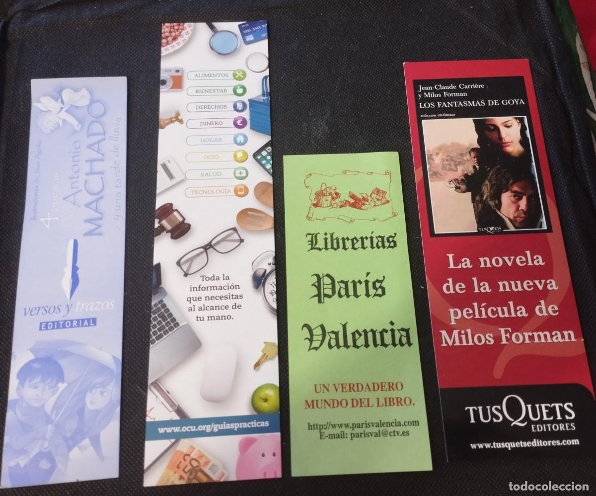 Coleccionismo marcap&aacute;ginas: Lote de 4 marcapaginas - Foto 2