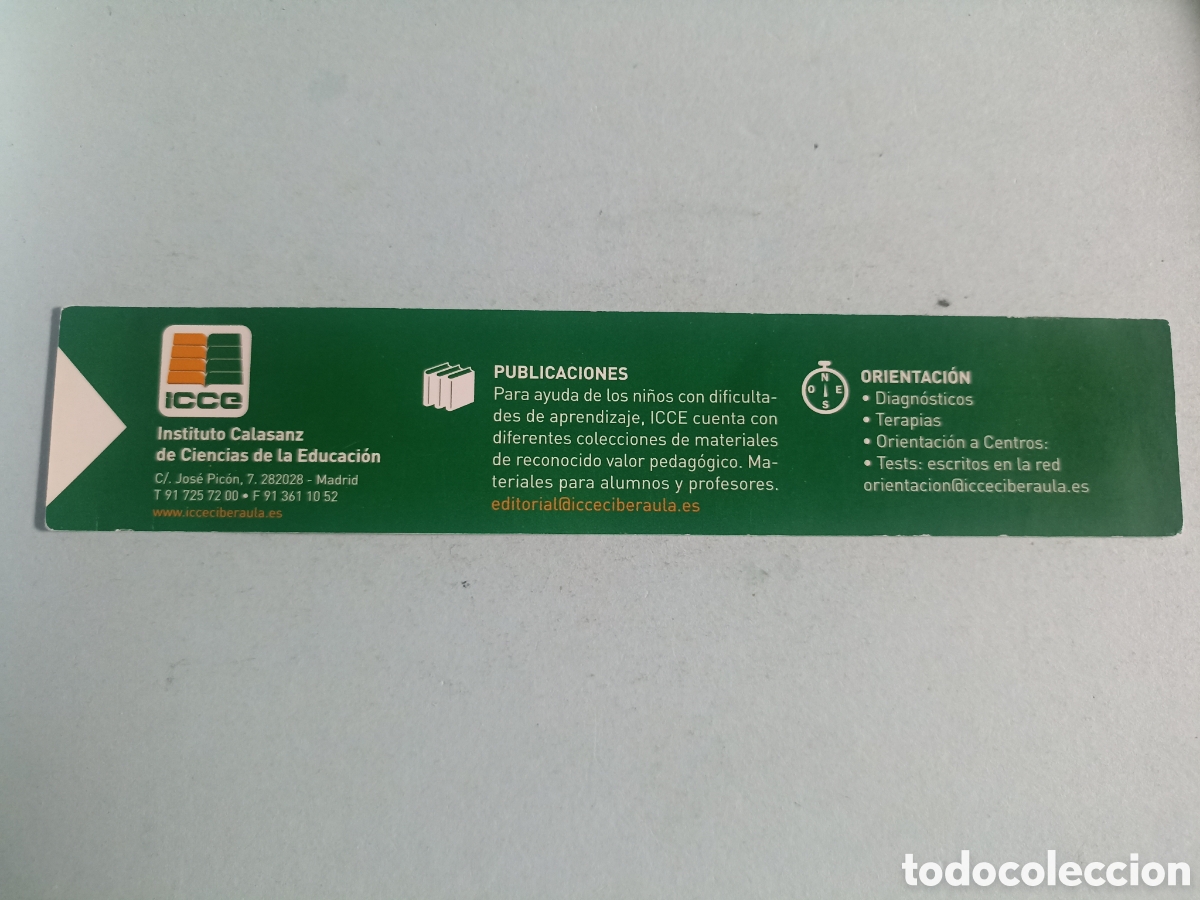 Coleccionismo marcap&aacute;ginas: Marcap&aacute;ginas ICCE - Pedido m&iacute;nimo 3&euro; - Foto 2