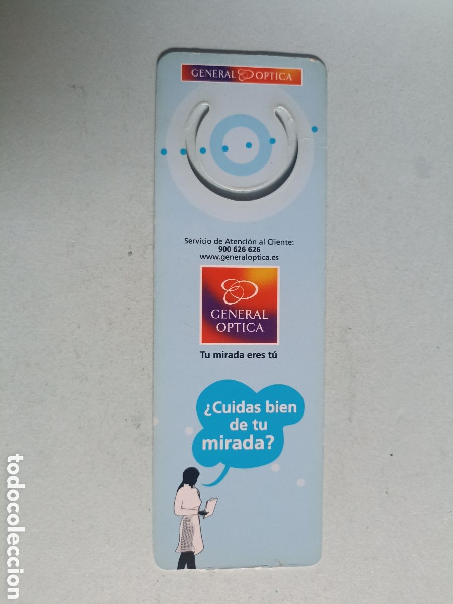 Coleccionismo marcap&aacute;ginas: Marcap&aacute;ginas General &Oacute;ptica - Pedido m&iacute;nimo 3&euro; - Foto 2