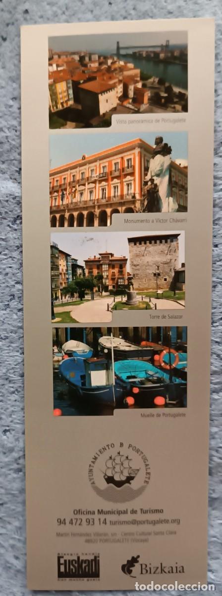 Coleccionismo marcap&aacute;ginas: Marcap&aacute;gina Portugalete - Foto 2