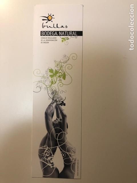 Coleccionismo marcap&aacute;ginas: Punto de libro Bodegas Bullas - Foto 1