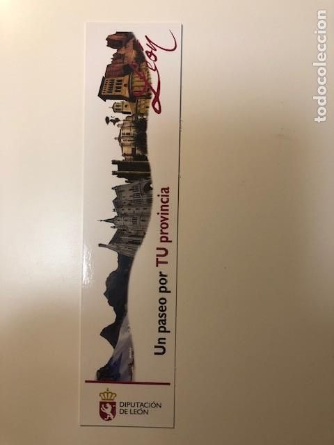 Coleccionismo marcap&aacute;ginas: Punto de libro Diputaci&oacute;n de Le&oacute;n - Foto 1