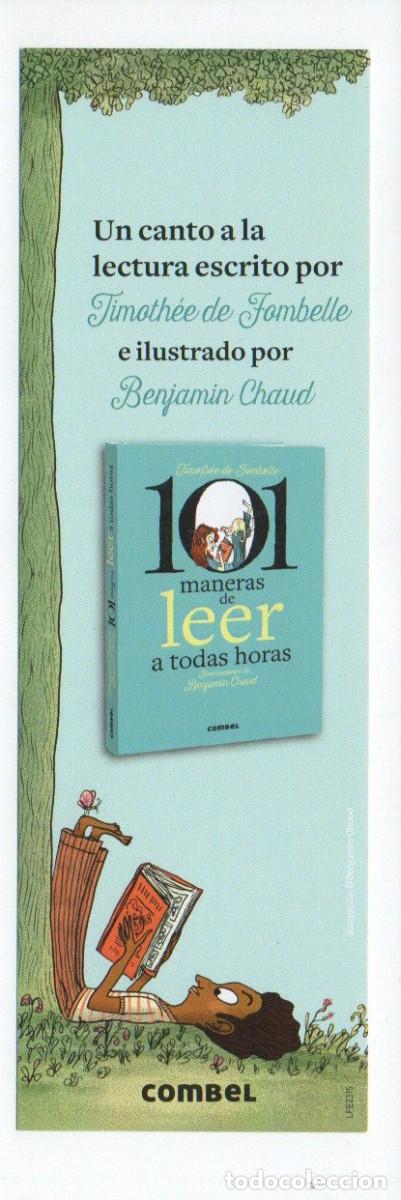 Sammeln von Lesezeichen: MARCAPAGINAS, 101 MANERAS DE LEER A TODAS HORAS. TIMOTH&Eacute;E FOMBELLE. COMBEL.
