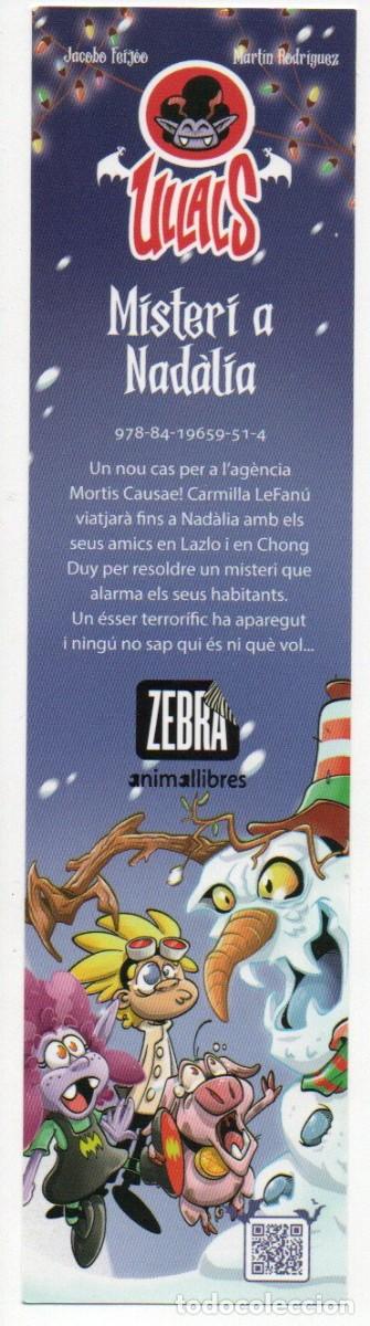 Collezionismo Segnalibri: MARCAPAGINAS, ULLALS - MISTERI A NAD&Agrave;LIA. ZEBRA. ANIMALLIBRES.