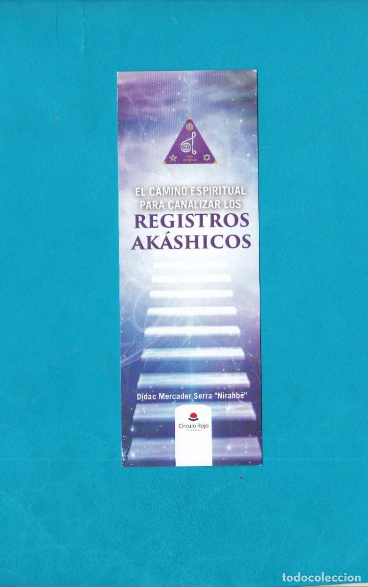Coleccionismo marcap&aacute;ginas: Marcapaginas editorial Circulo rojo registros Ak&aacute;shicos - Foto 1