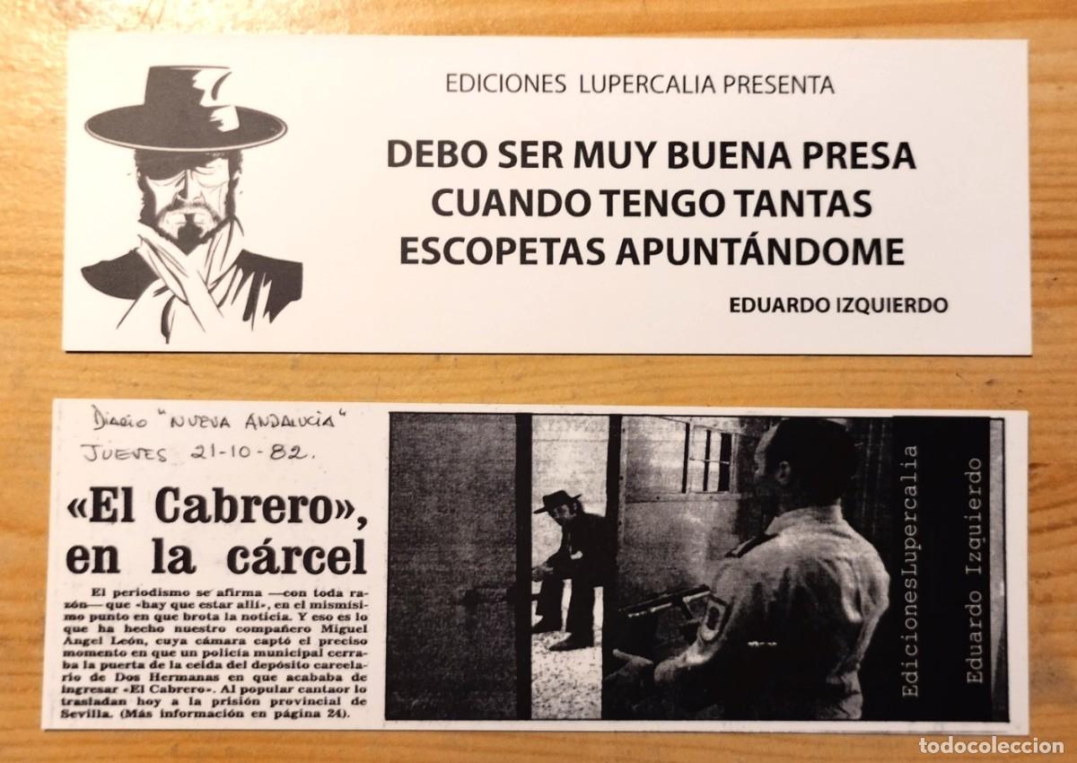 Coleccionismo marcap&aacute;ginas: LOTE DE MARCAP&Aacute;GINAS DE &rdquo;EL CABRERO&rdquo; - DIF&Iacute;CIL - Foto 1