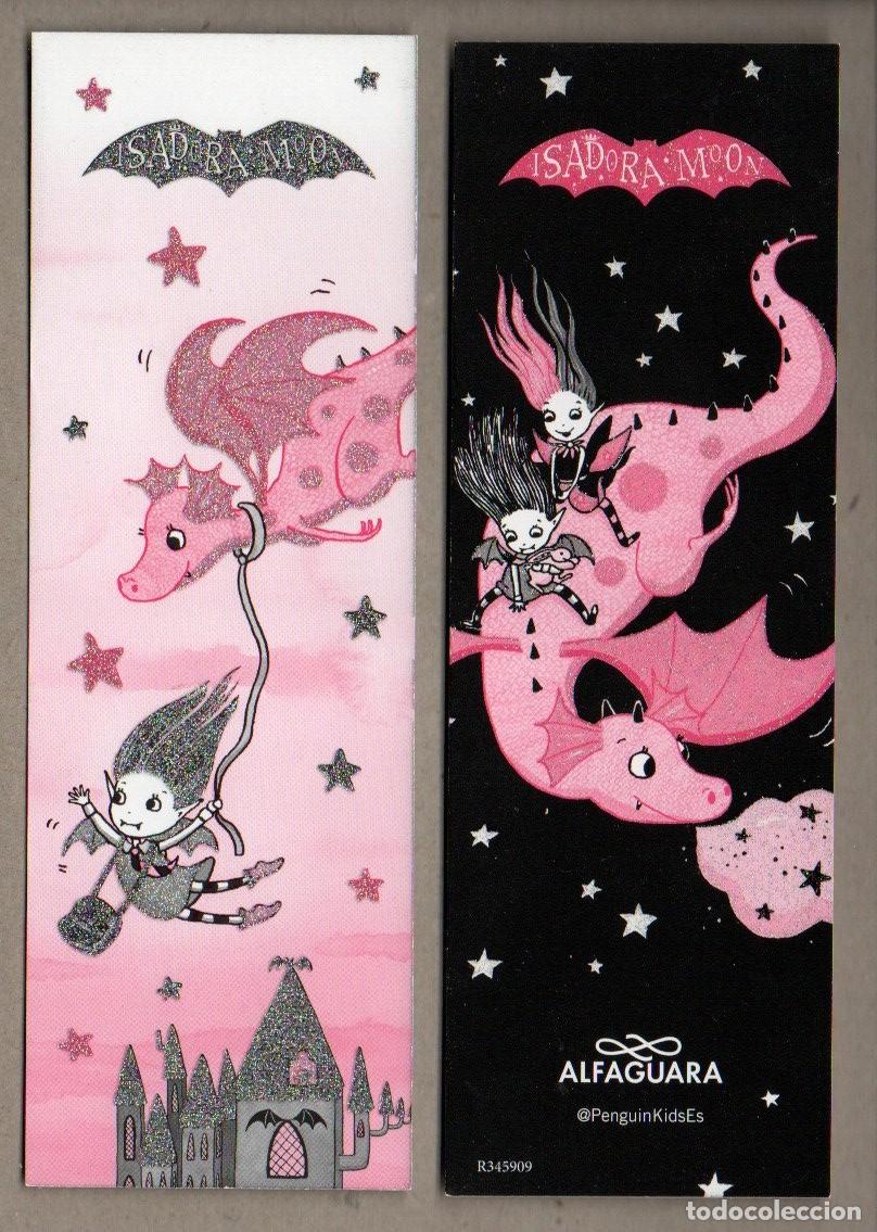 Collectionnisme Marque-pages: MARCAPAGINAS, ISADORA MOON. ALFAGUARA. TIENE PURPURINA.