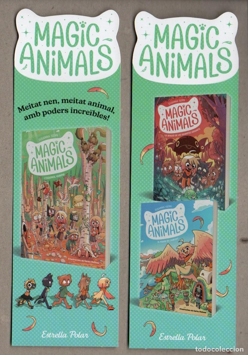 Collezionismo Segnalibri: MARCAPAGINAS TROQUELADO, MAGIC ANIMALS. ESTRELLA POLAR.
