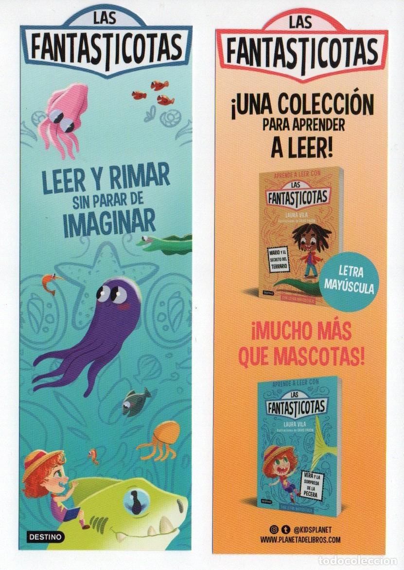 Coleccionismo Marcap&aacute;ginas: MARCAPAGINAS TROQUELADO, LAS FANTASTICOTAS. DESTINO