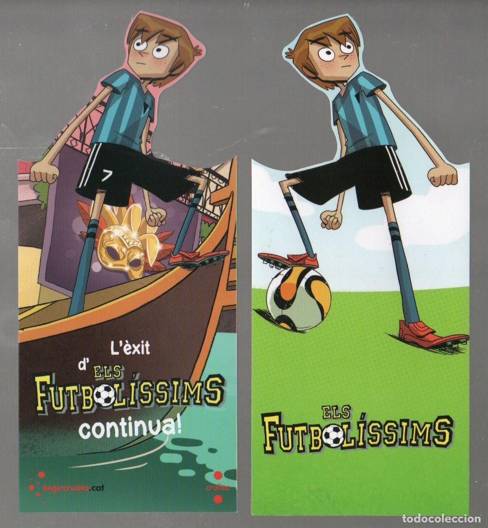 Coleccionismo Marcap&aacute;ginas: MARCAPAGINAS TROQUELADO, ELS FUTBOLISSIMS. CRUILLA.