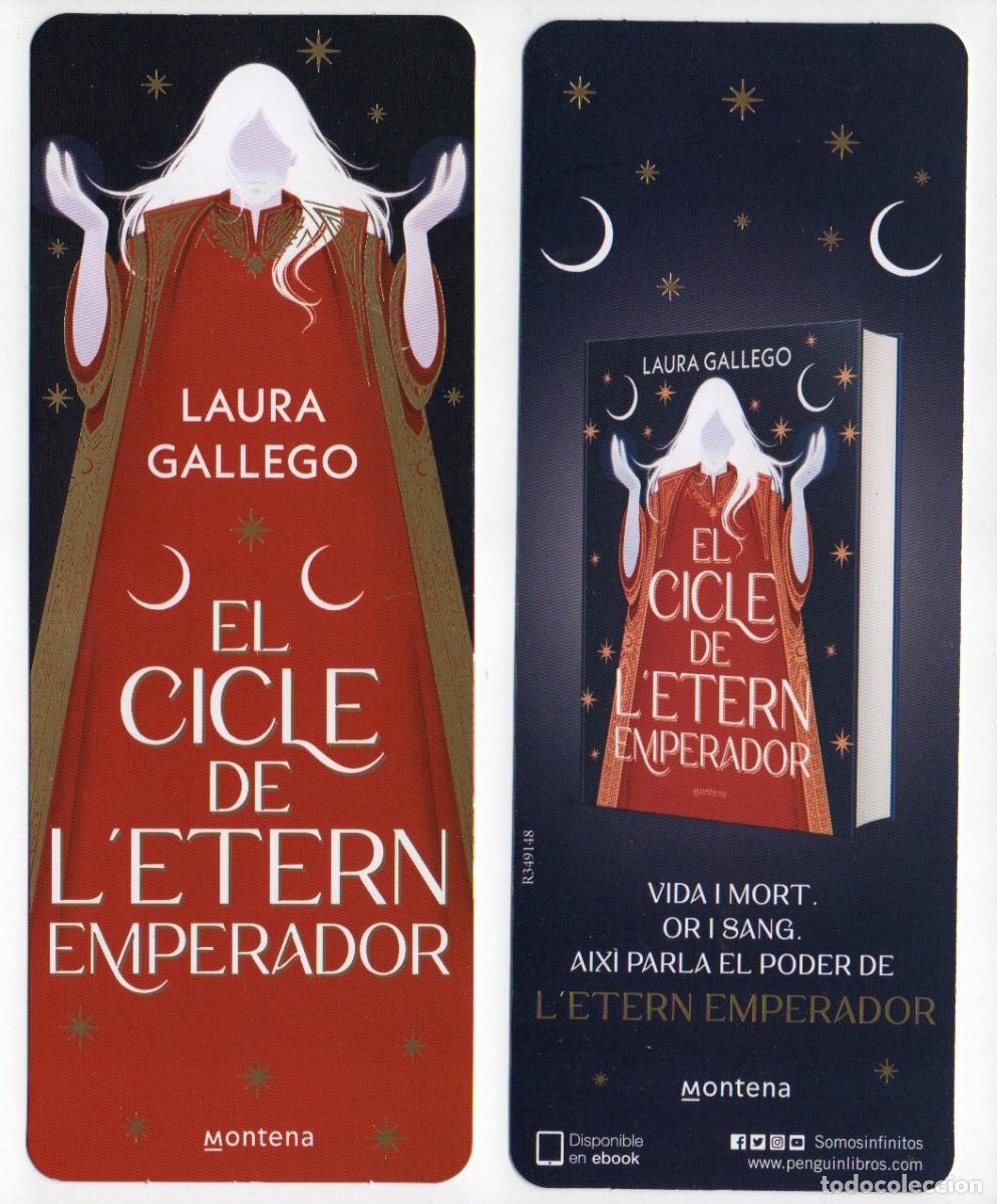 Coleccionismo Marcap&aacute;ginas: MARCAPAGINAS TROQUELADO, EL CICLE DE L'ETERN EMPERADOR. MONTENA.