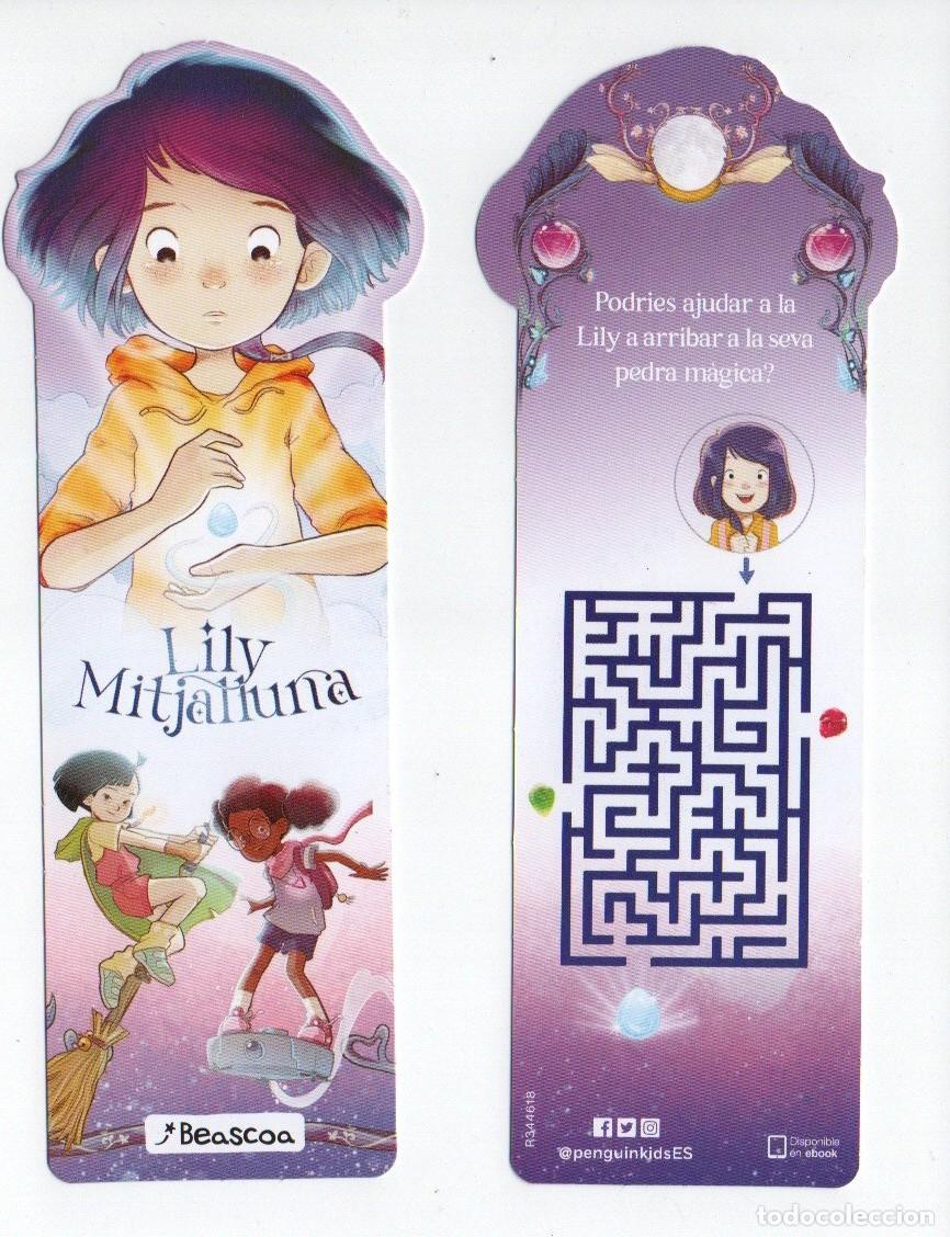 Coleccionismo Marcap&aacute;ginas: MARCAPAGINAS TROQUELADO, LILY MITJALLUNA. BEASCOA.