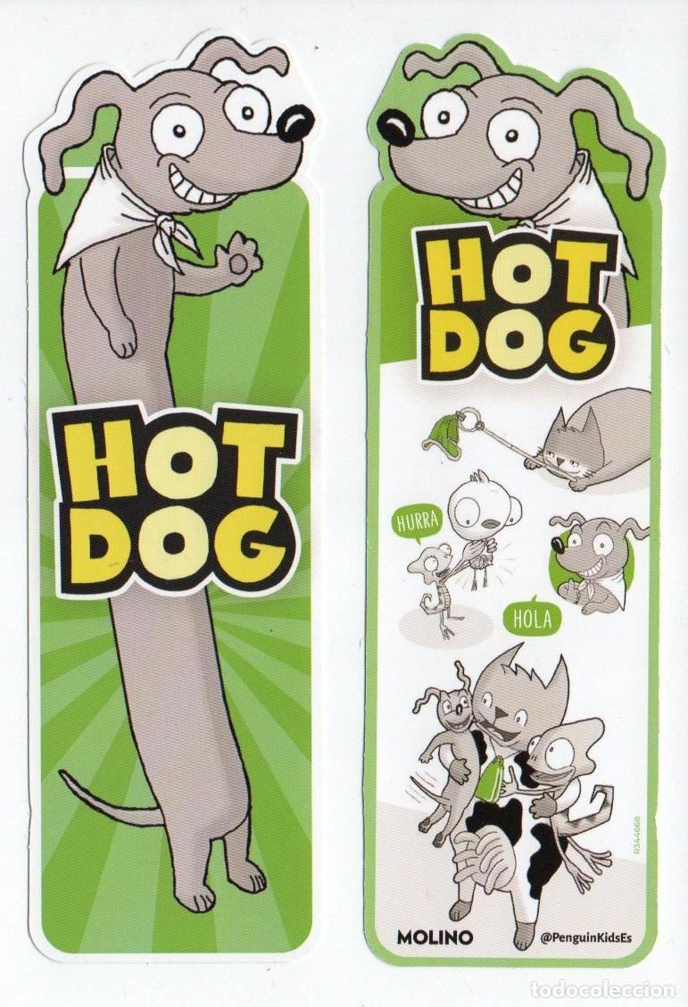 Coleccionismo Marcap&aacute;ginas: MARCAPAGINAS TROQUELADO, HOT DOG. MOLINO