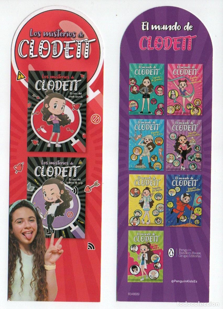 Coleccionismo Marcap&aacute;ginas: MARCAPAGINAS TROQUELADO, LOS MISTERIOS DE CLODETT. PENGUIN KIDS.