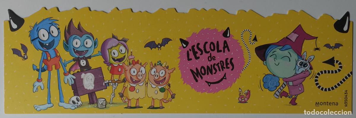 Collezionismo Segnalibri: MARCAPAGINAS - MONTENA - I'ESC0LA DE MONSTRES