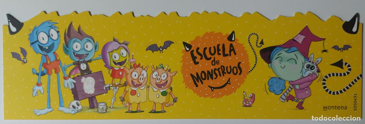 Collezionismo Segnalibri: MARCAPAGINAS - MONTENA - ESCUELA DE MONSTRUOS