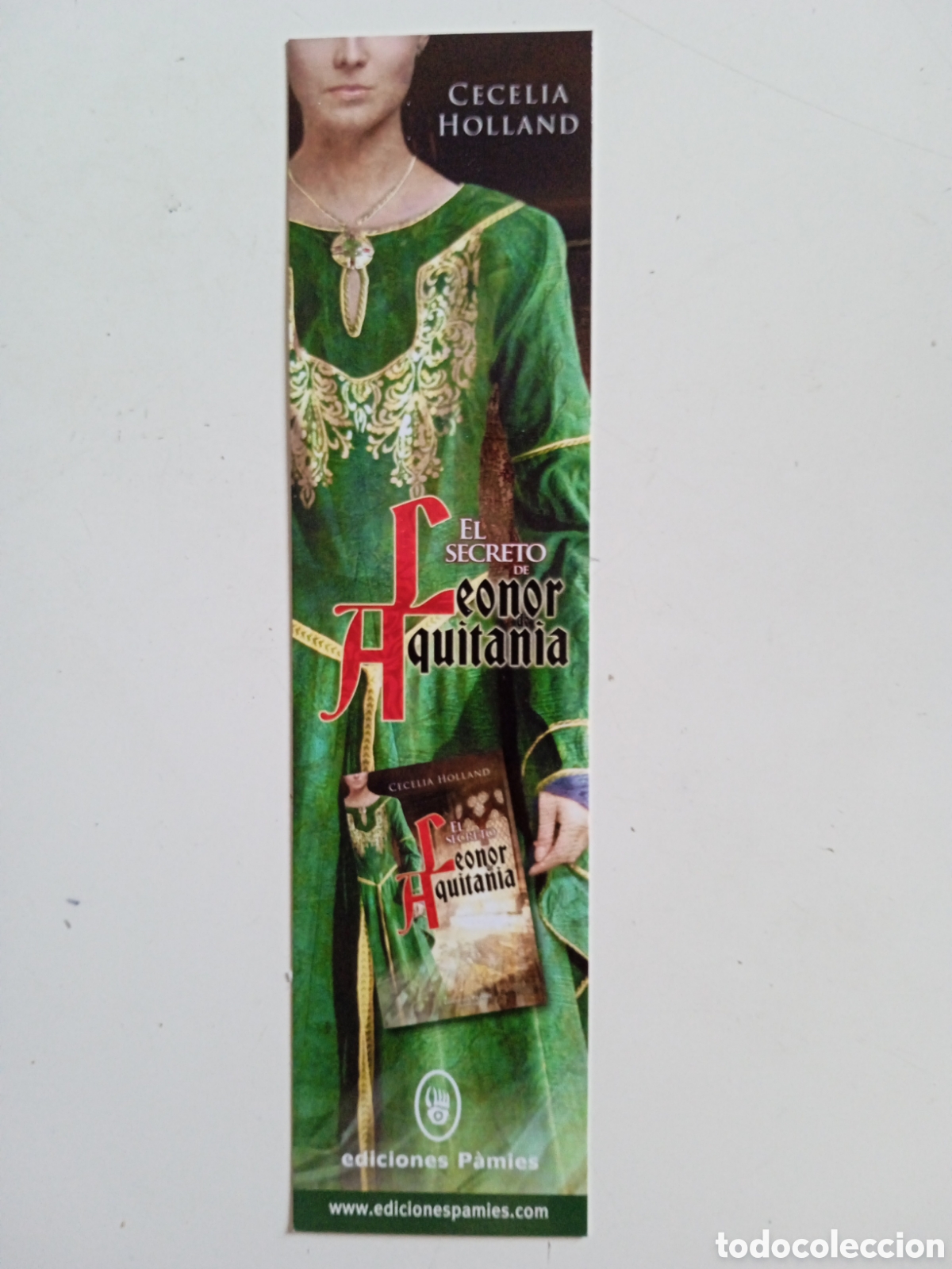 Coleccionismo marcap&aacute;ginas: Marcap&aacute;ginas Leonor de Aquitania - Foto 1