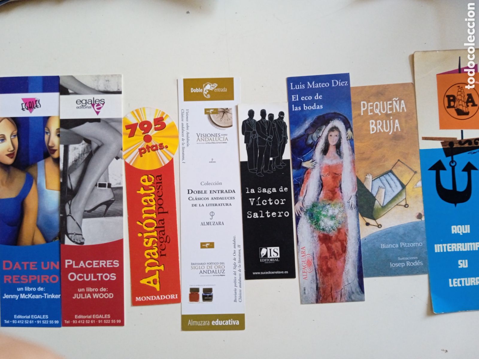 Coleccionismo marcap&aacute;ginas: Lote 8 Marcap&aacute;ginas Varios - Foto 1