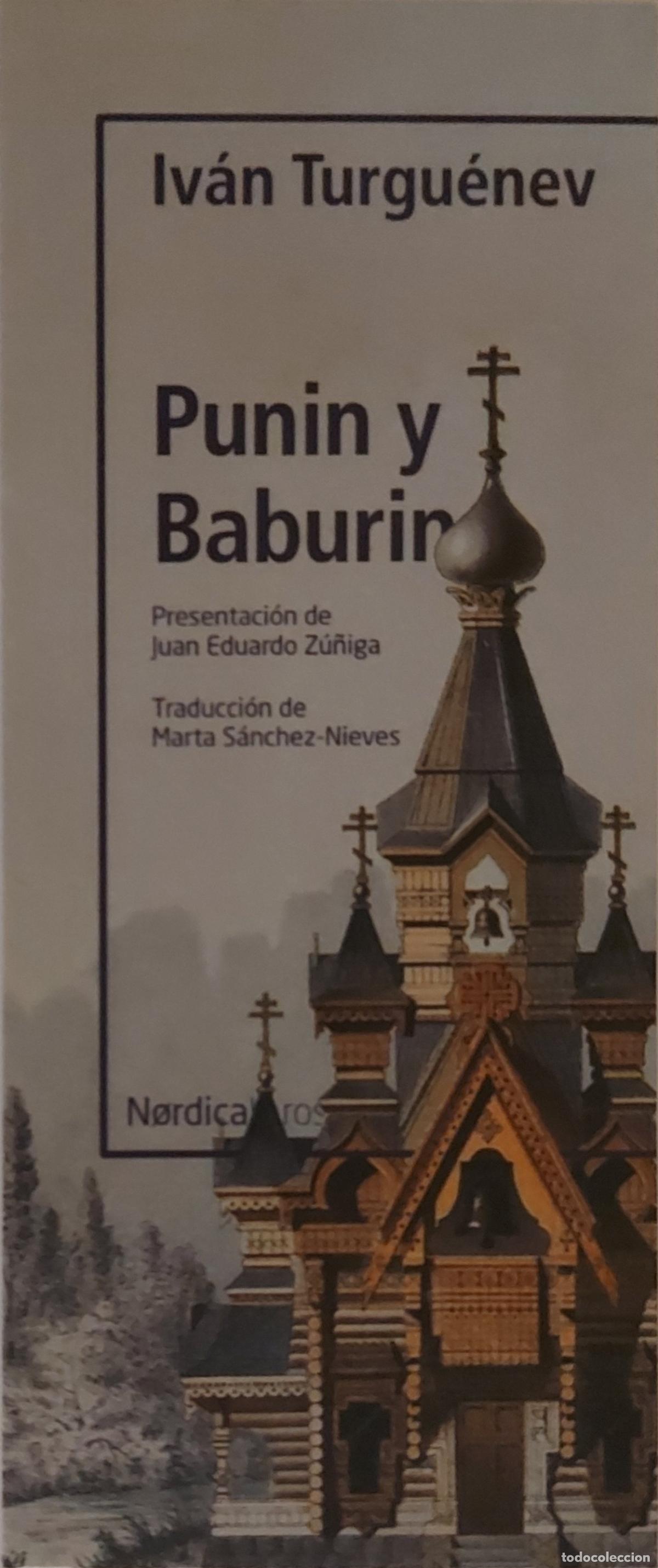 Sammeln von Lesezeichen: MARCAPAGINAS - NORDICA - PUNIN Y BABURIN - IVAN TURGUENEV