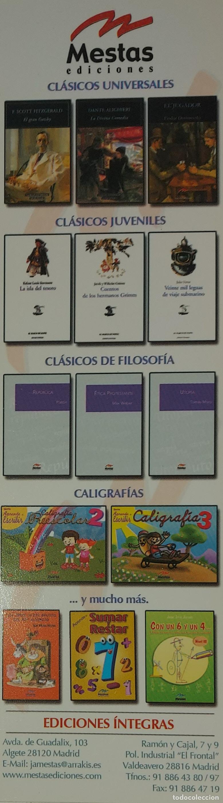 Coleccionismo marcap&aacute;ginas: MARCAPAGINAS - MESTAS EDICIONES - Foto 1