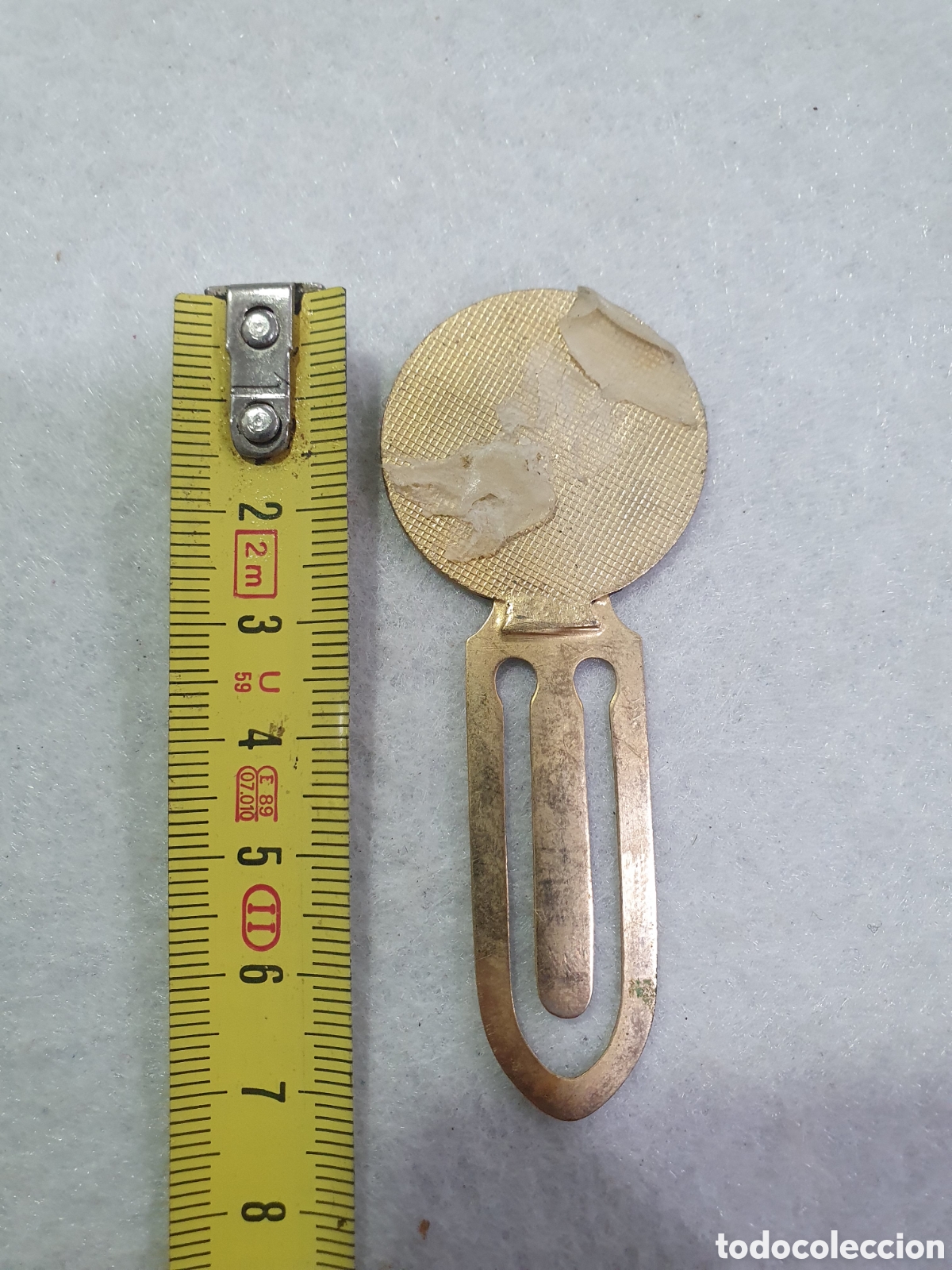 Coleccionismo marcap&aacute;ginas: Marcapaginas con esmalte. (L8) - Foto 2