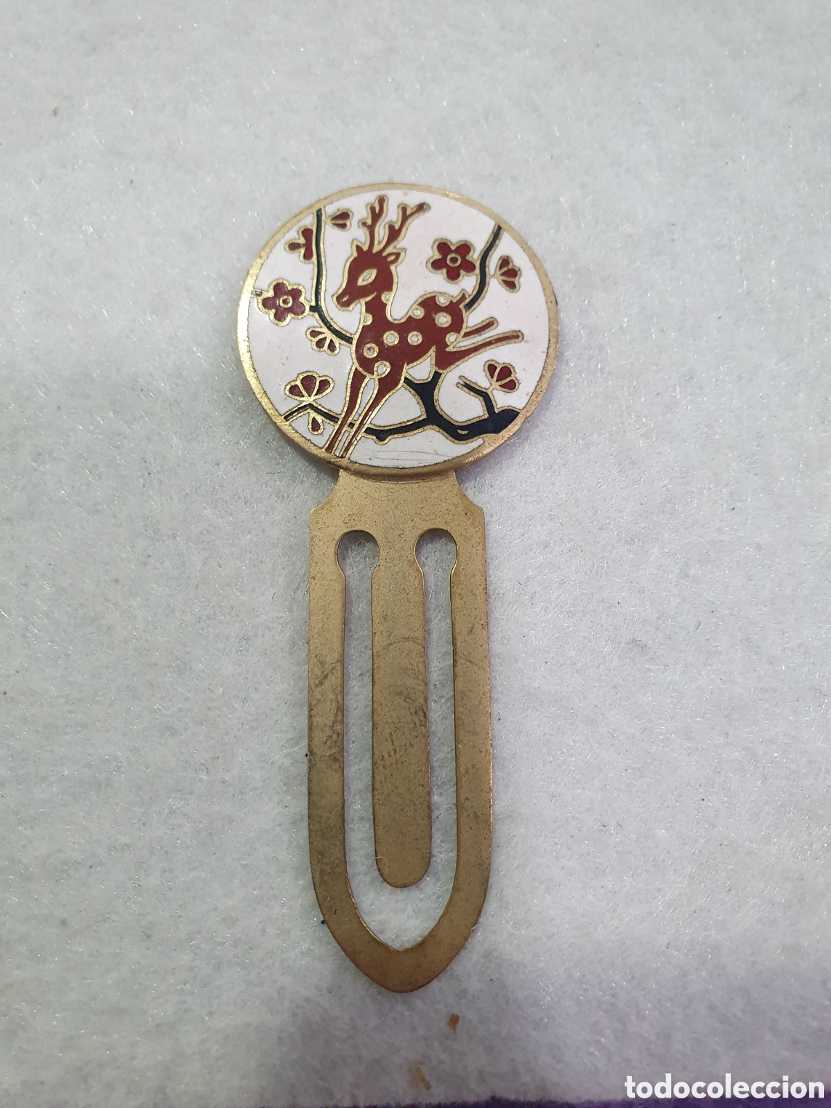 Coleccionismo marcap&aacute;ginas: Marcapaginas con esmalte. (L8) - Foto 1