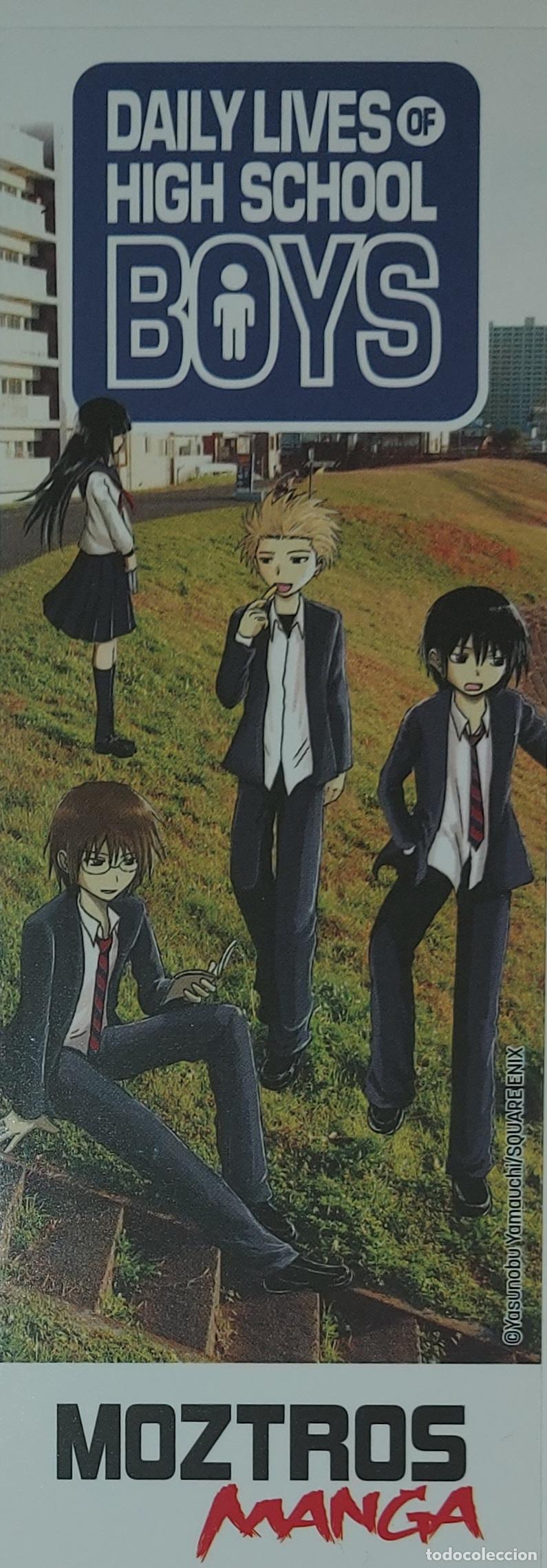Collectables Bookmark: MARCAPAGINAS - MOZTROS MANGA - DAILY LIVES OF HICH SCHOOL BOYS.