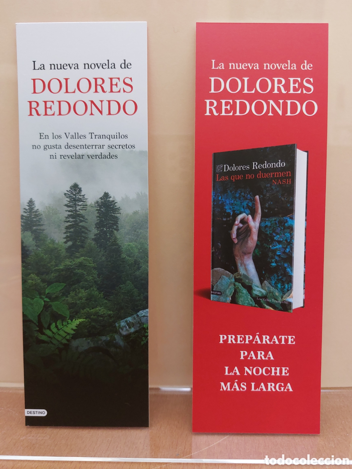 Coleccionismo marcap&aacute;ginas: Marcap&aacute;ginas Los que no duermen Nash - Foto 1