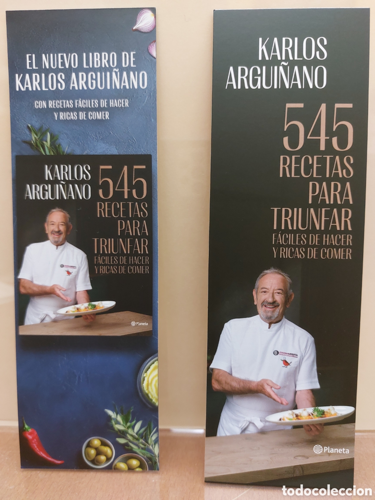Coleccionismo marcap&aacute;ginas: Marcap&aacute;ginas Karlos Argui&ntilde;ano 545 tecetas - Foto 1