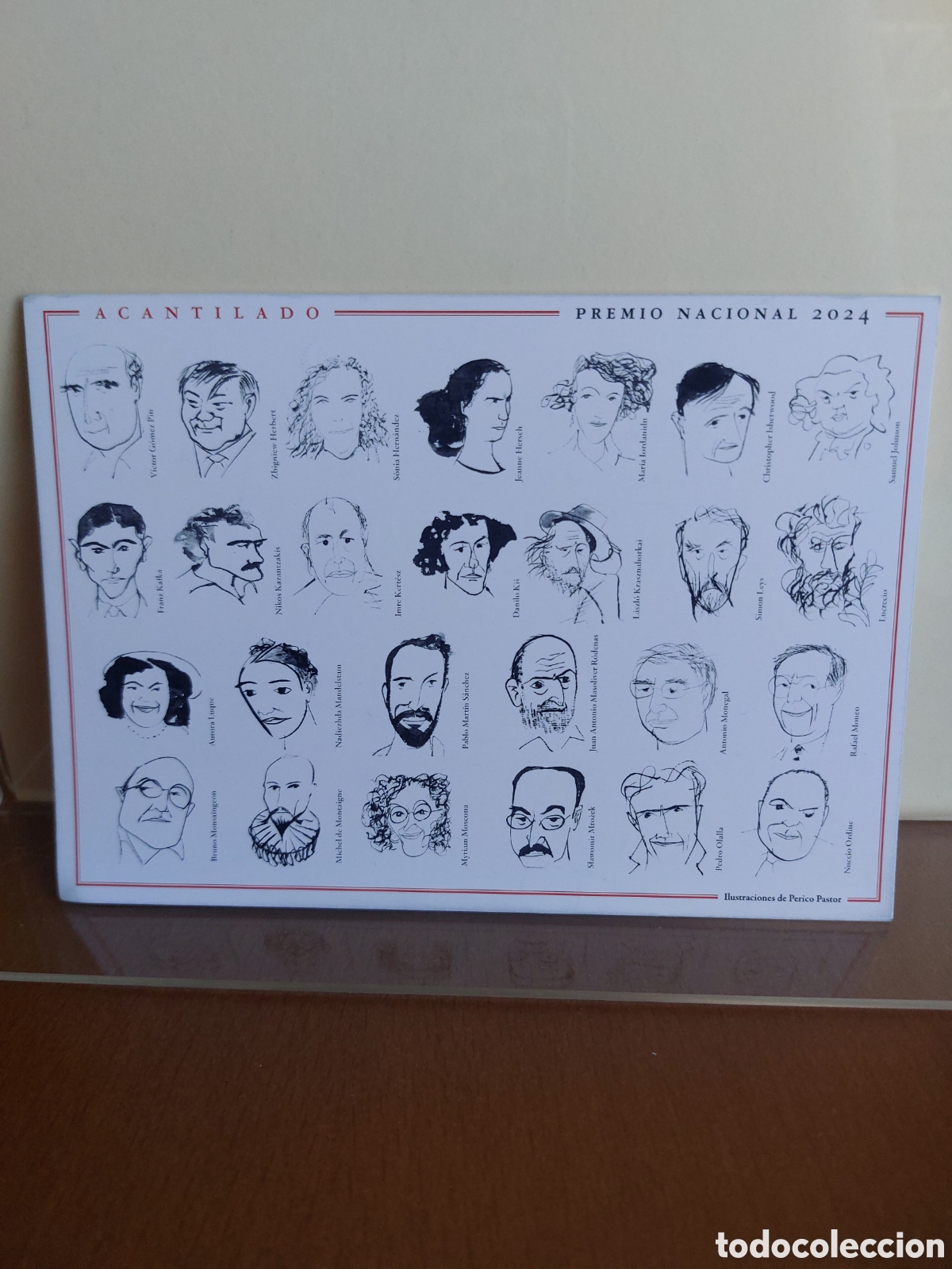 Collectables Bookmark: Marcap&aacute;ginas tarjeta postal Premio nacional 2024