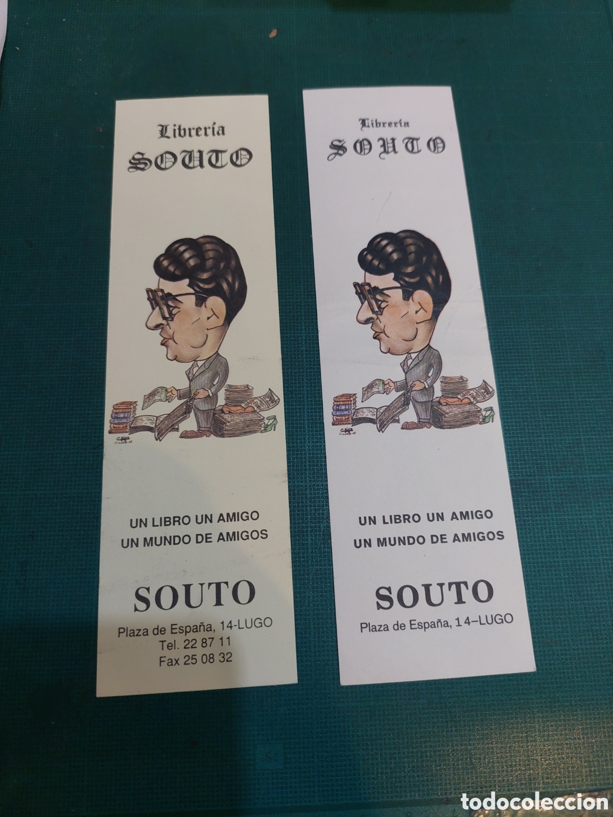 Coleccionismo marcap&aacute;ginas: MARCAPAGINAS LIBRERIA SOUTO LUGO - Foto 1