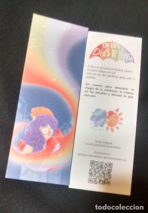 Collectables Bookmark: Marcapaginas infantil d&iacute;as lluvia