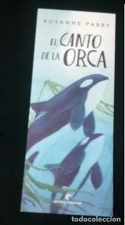 Sammeln von Lesezeichen: Marcapaginas canto orca, editorial Errata Naturae