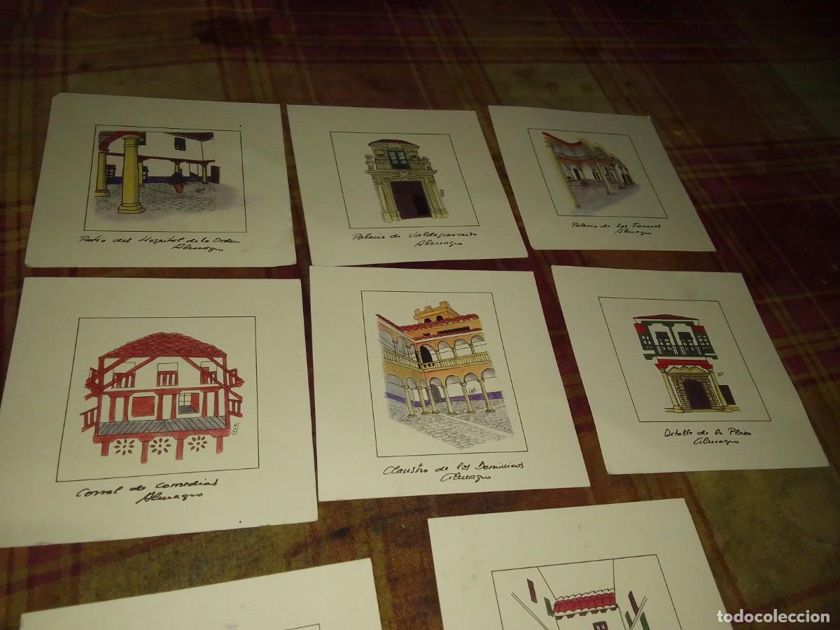 Coleccionismo marcap&aacute;ginas: Lote de 8 marcap&aacute;ginas de monumentos de almagro - Foto 2