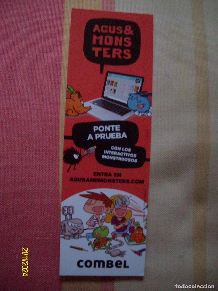 Coleccionismo marcap&aacute;ginas: MARCAPAGINAS AGUN & MONSTERS EDICIONES COMBEL - Foto 1