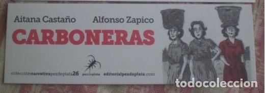 Sammeln von Lesezeichen: marcap&aacute;ginas c&oacute;mic carboneras, editorial Pez de Plata