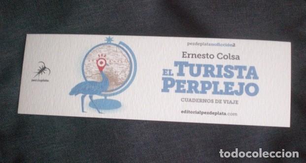 Sammeln von Lesezeichen: marcap&aacute;ginas turista perplejo, editorial Pez de Plata