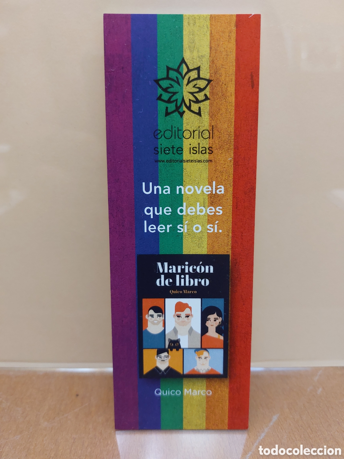 Coleccionismo marcap&aacute;ginas: Marcap&aacute;ginas Maric&oacute;n de libro - Foto 1