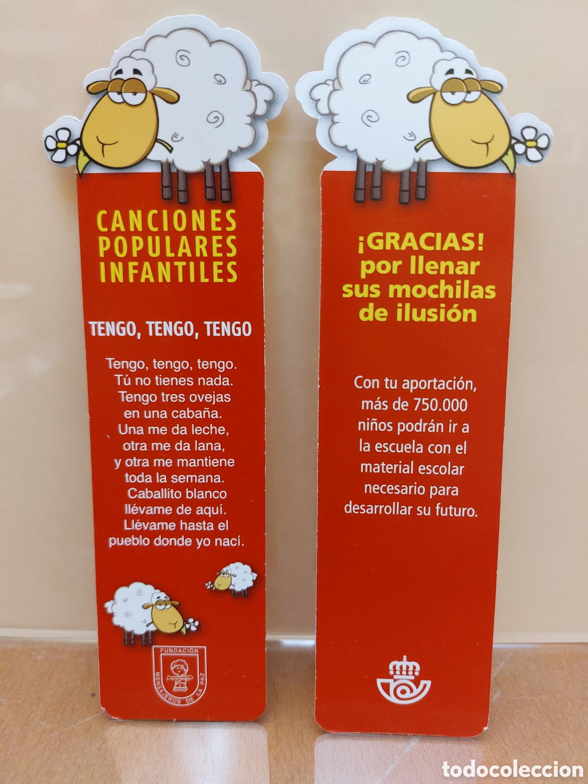 Coleccionismo marcap&aacute;ginas: Marcap&aacute;ginas Tengo Tengo Tengo - Foto 1