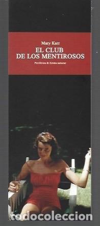 Collectables Bookmark: MARCAP&Aacute;GINAS EDICI&Oacute;N DE EL CLUB DE LOS MENTIROSOS