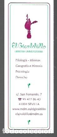 Collectables Bookmark: MARCAP&Aacute;GINAS EDICI&Oacute;N DE LIBRER&Iacute;A UNIVERSITARIA EL GIRALDILLO