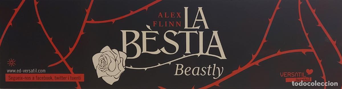 Coleccionismo marcap&aacute;ginas: MARCAPAGINAS - VERSATIL - LA BESTIA - ALEX FLINN - Foto 1